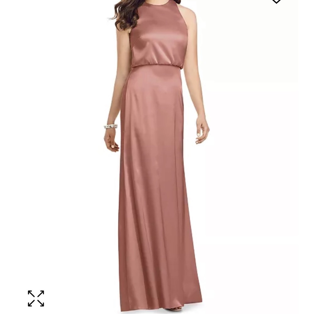 NWT Dressy Formal Blouson Gown Desert Rose Size 6 - Picture 1 of 7